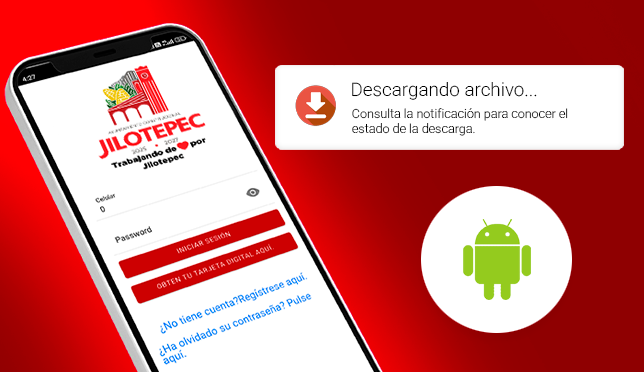 Instrucciones paso 1 – Descargar app Jilotepec