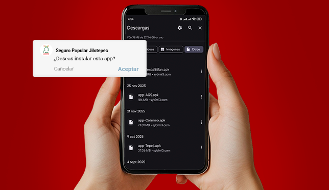 Instrucciones paso 2 – Instalar app Jilotepec