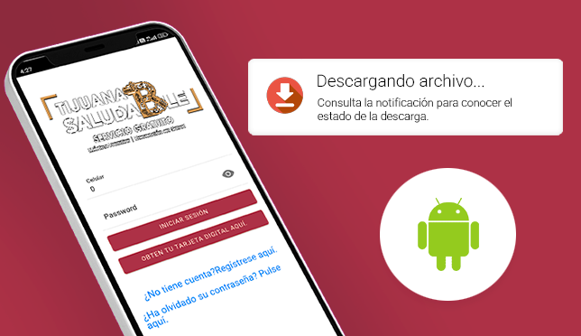 Instrucciones paso 1 – Descargar app Tijuana Saludable