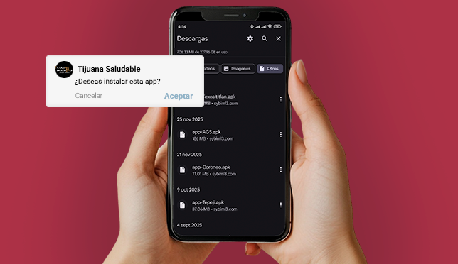 Instrucciones paso 2 – Instalar app Tijuana Saludable