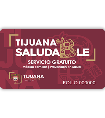 Tarjeta digital Tijuana Saludable