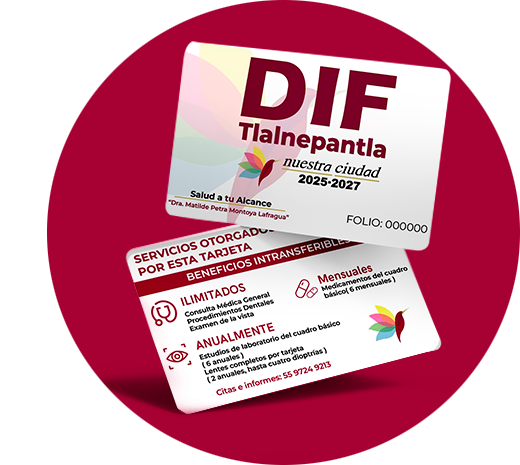 Tarjeta Salud para mi familia