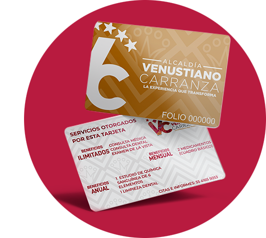 Tarjeta Venustiano Carranza